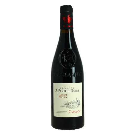 Organic Red CAIRANNE cuvée Castel MIREIO 2023 75 cl byDomaine A.BERTHET-RAYNE