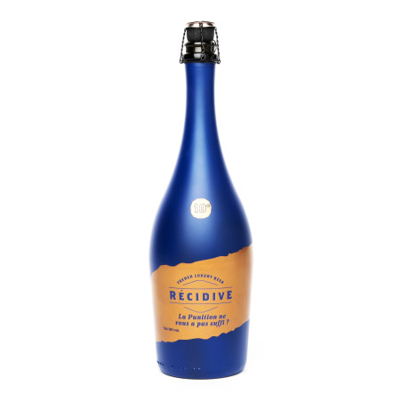 Strong French Luxury Beer RECIDIVE Maison DB 75 cl Strong French Luxury Beer RECIDIVE Maison DB 75 cl