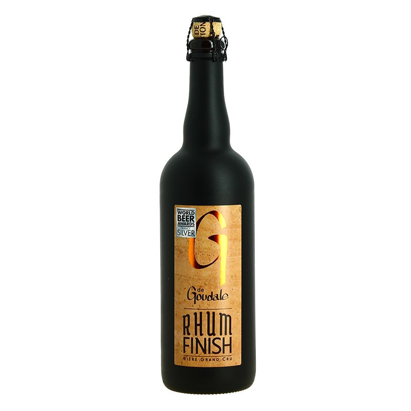 Bière G DE GOUDALE RHUM FINISH Beer 75CL