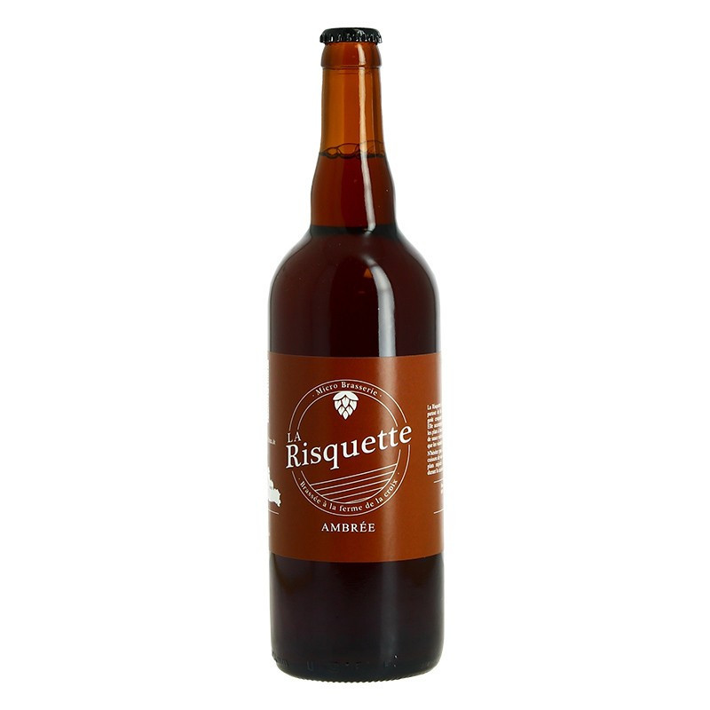 LA RISQUETTE Amber Beer 75CL