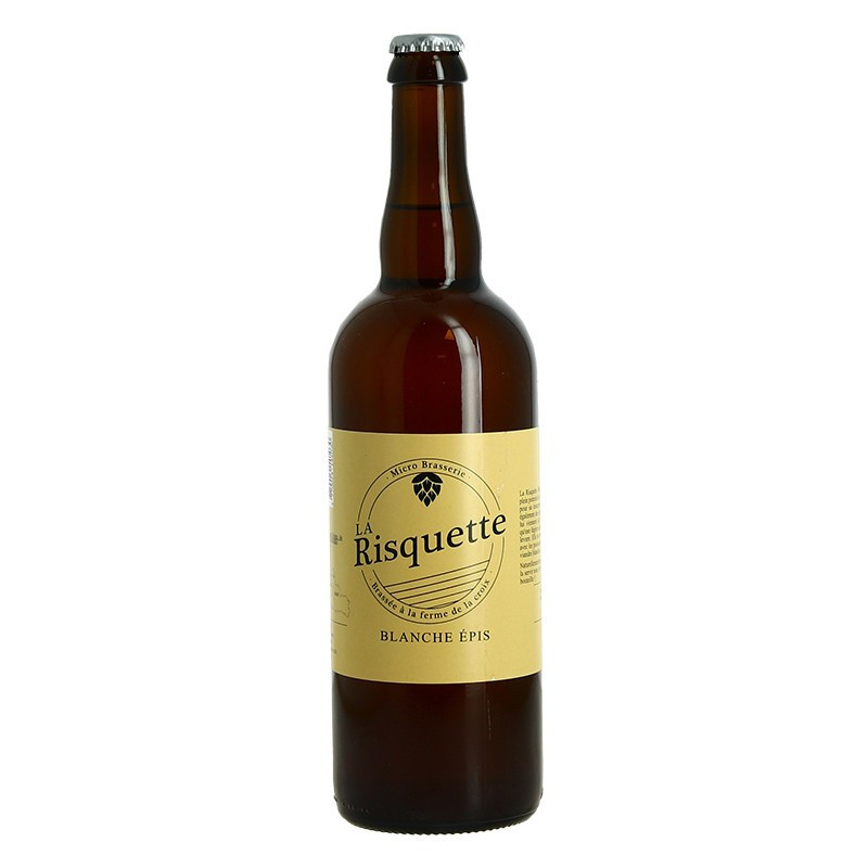 La RISQUETTE White Beer 75CL