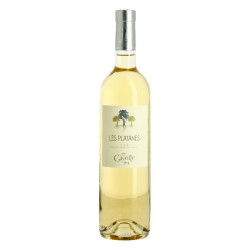 Les PLATANES white wine...