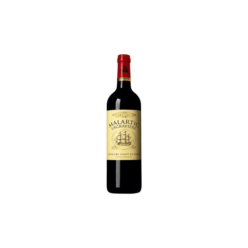 Château MALARTIC LAGRAVIERE Red Wine 2018 Pessac Léognan Grand Cru Classé de Graves 75 cl