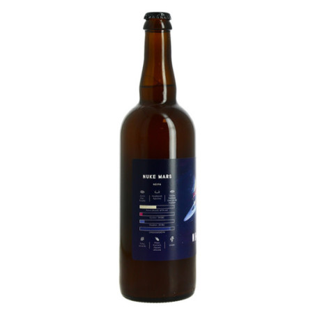 NUKE MARS Bière NEIPA 75 cl by Chromatique Brewery