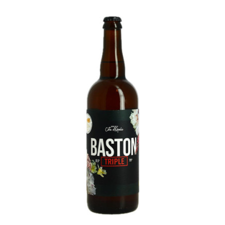 BASTON Triple beer 75 cl beer from Brasserie du Goulot BASTON Triple beer 75 cl beer from Brasserie du Goulot