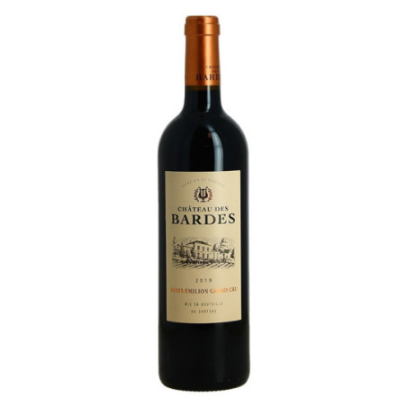 CHATEAU des BARDES 2020 Saint-EMILION Grand Cru 75 cl CHATEAU des BARDES 2020 Saint-EMILION Grand Cru 75 cl
