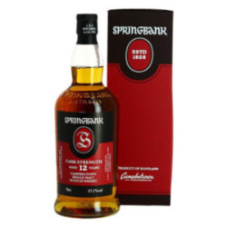 Springbank 12 years old...