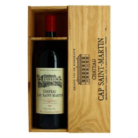 Château Cap Saint Martin Blaye Côtes de Bordeaux Double Magnum 3 l Château Cap Saint Martin Blaye Côtes de Bordeaux Double Magnum 3 l