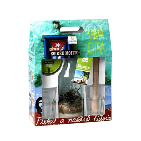 Mix for Cocktail for MOJITO Rum Punch in a Gift Pack Mix for Cocktail for MOJITO Rum Punch in a Gift Pack