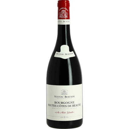 Maison Nuiton Beaunoy Vin Rouge de Bourgogne Hautes Côtes de Beaune Aux Meix Genets 2023 75 cl