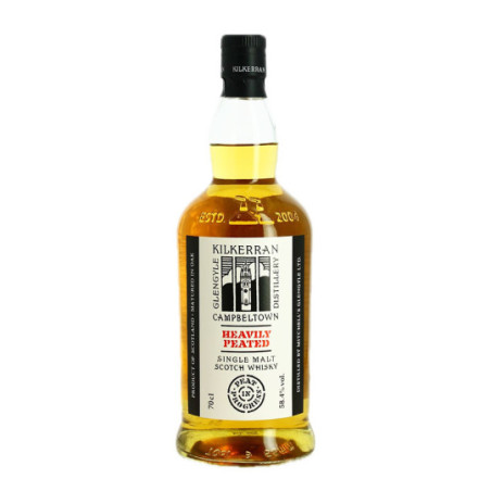 Whiskey KILKERRAN HEAVILY PEATED BATCH 8 70CL 58.4° Whiskey KILKERRAN HEAVILY PEATED BATCH 8 70CL 58.4°