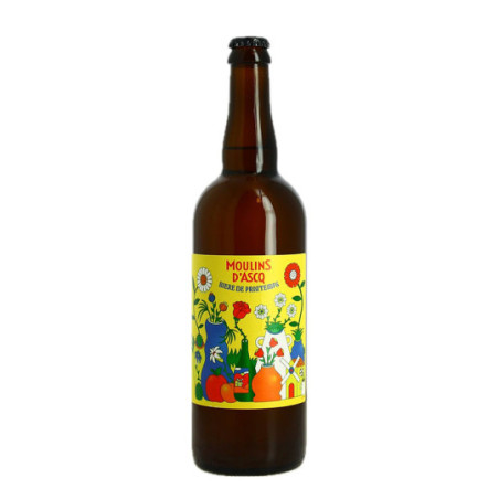 Moulin D'Ascq Spring Organic Fruity Beer 75cl Moulin D'Ascq Spring Organic Fruity Beer 75cl
