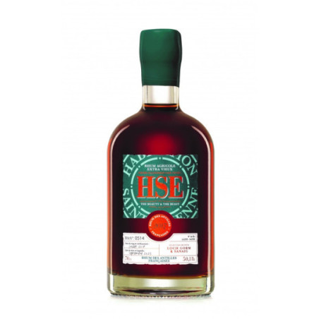 HSE RUM The BEAUTY and The BEAST 70cl Finish in KILCHOMAN5 Whiskey Barrel