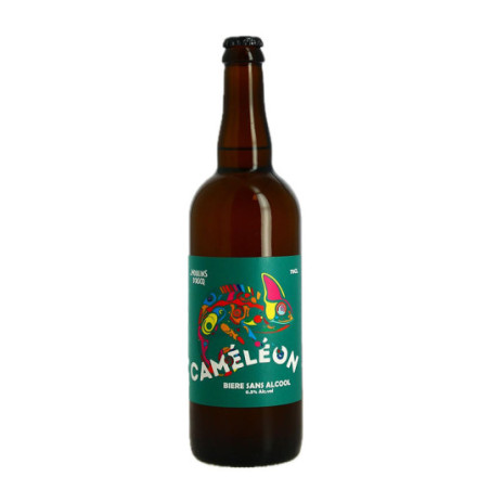 BEER without Alcohol CAMELEON 75cl by the Moulin d'Ascq Brewery BEER without Alcohol CAMELEON 75cl by the Moulin d'Ascq Brewery