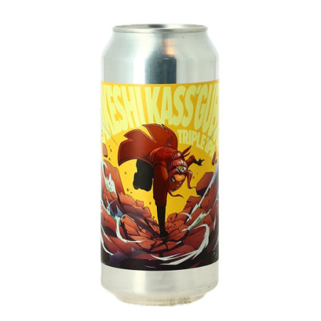 TAKESHI KASS GUEULE 44 cl Triple IPA craft beer by Brasserie Chromatique TAKESHI KASS GUEULE 44 cl Triple IPA craft beer by Brasserie Chromatique