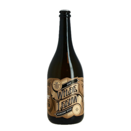 WILDE LEEUW GOSE Bourgogne Rouge Blond Beer 75CL