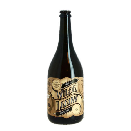 WILDE LEEUW Wild Ale Sauternes Blond Beer 75CL WILDE LEEUW Wild Ale Sauternes Blond Beer 75CL