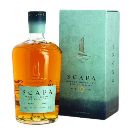 Whiskey Scapa 10 Years Old Single Malt from Orkney 70 cl Whiskey Scapa 10 Years Old Single Malt from Orkney 70 cl