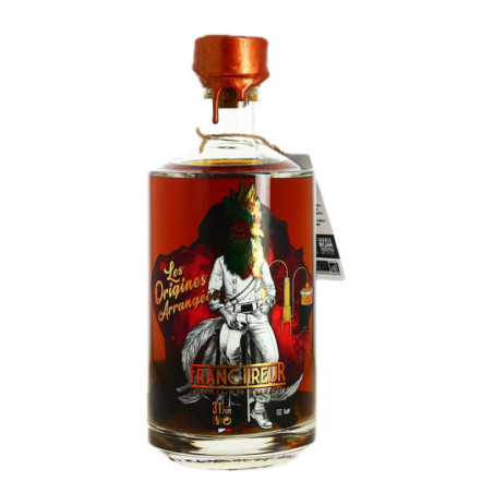 Organic arranged rum CHESTNUT VANILLA FRANC TIREUR 70CL 31° Organic arranged rum CHESTNUT VANILLA FRANC TIREUR 70CL 31°