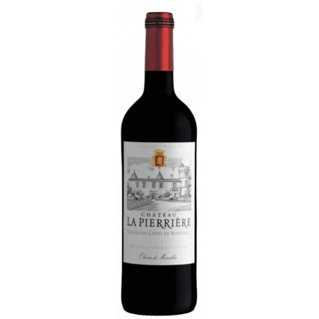 Chateau La Pierriere 75cl Castillon Bordeaux red wine