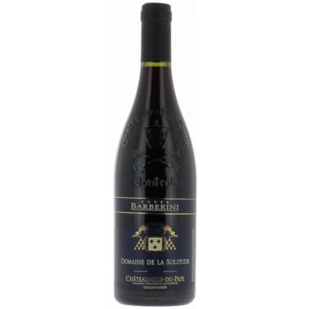 Red Wine Châteauneuf du Pape Barberini Domaine de la  Solitude 75