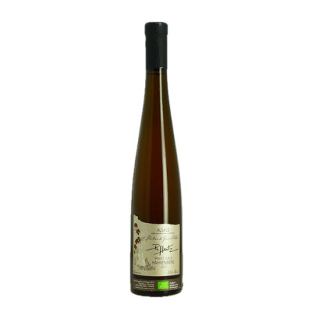 PINOT GRIS Sweet Wine Selection de Grains Nobles 50CL Hahnenberg by HEITZ 2017 Organic Alcase AOC