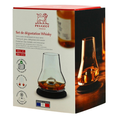 IMPITOYABLE 3-piece whisky tasting set by PEUGEOT IMPITOYABLE 3-piece whisky tasting set by PEUGEOT