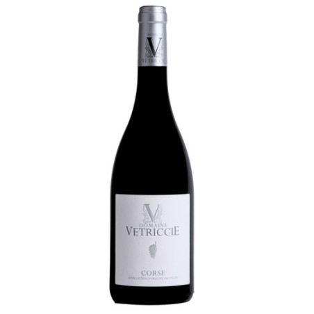 Domaine VETRIECCIE red Corsica wine 2023 IGP Ile de Beauté 75 cl