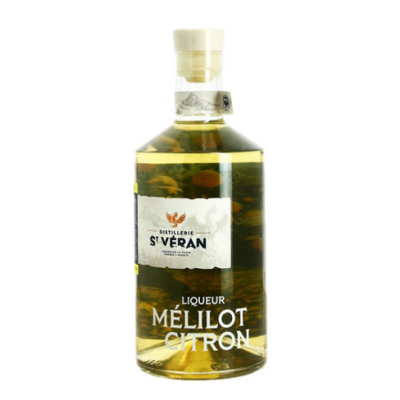 MELILOT and LEMON Liqueur by Distillery de St VERAN