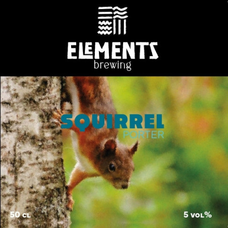 SQUIRREL PORTER NOISETTE 50CL SQUIRREL PORTER NOISETTE 50CL