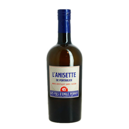 Anisette de PONTARLIER Sugar-Free 45° 70CL by Les Fils d'Emile PERNOT