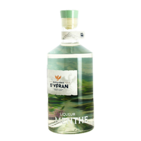 Distillerie ST VERAN MINT LIQUEUR 25° 70 cl Distillerie ST VERAN MINT LIQUEUR 25° 70 cl