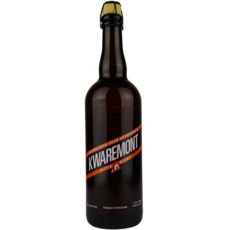 KWAREMONT Belgian Blonde Beer 75 cl 6.6° KWAREMONT Belgian Blonde Beer 75 cl 6.6°