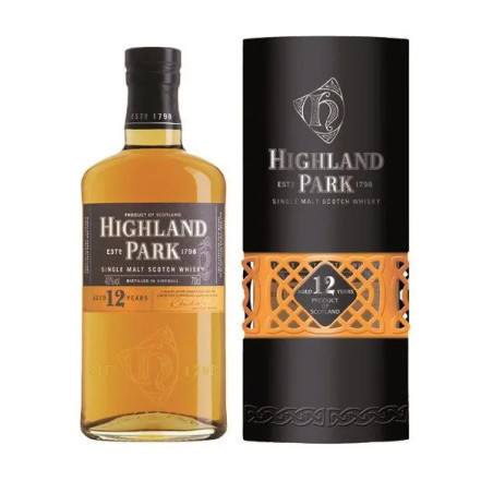 Single Malt Whiskey HIGHLAND PARK 12 YO 70 cl ORKNEY Single Malt Whiskey HIGHLAND PARK 12 YO 70 cl ORKNEY