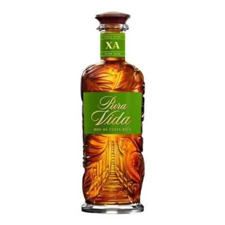 Rum PURA VIDA XA Ron from Costa Rica 70 cl 40°