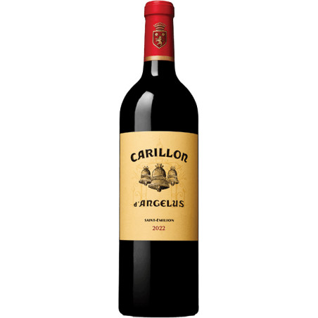 Le CARILLON de l'ANGELUS 2022 Saint-Emilion 75 cl Second wine of Château ANGELUS