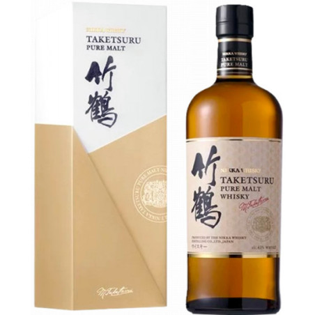 NIKKA Pure Malt TAKETSURU JAPANESE Whiskey 70 cl