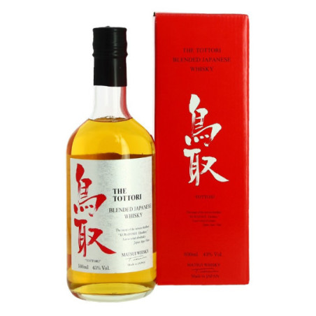 The TOTTORI Blended Japanese Whiskey 50 cl The TOTTORI Blended Japanese Whiskey 50 cl