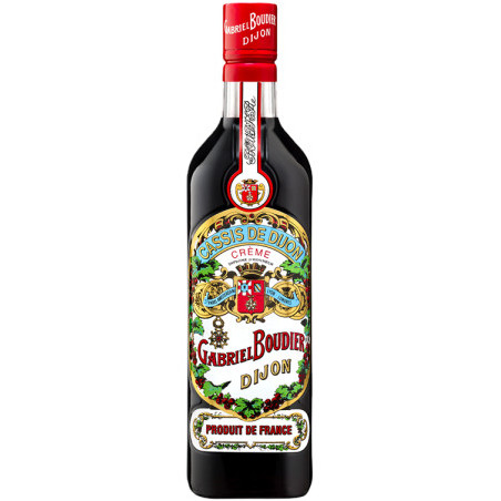 Crème de CASSIS de DIJON BOUDIER 20° 70 cl Crème de CASSIS de DIJON BOUDIER 20° 70 cl