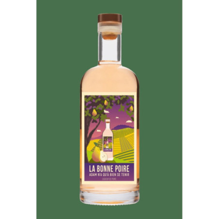 Liqueur La BONNE POIRE pear liqueur by Jean Luc Maldant 30° 70 cl Liqueur La BONNE POIRE pear liqueur by Jean Luc Maldant 30° 70 cl