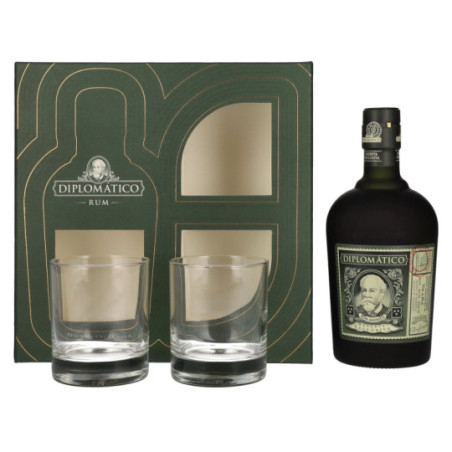 Rhum DIPLOMATICO Reserva Exclusiva Gift Box + 1 Glass