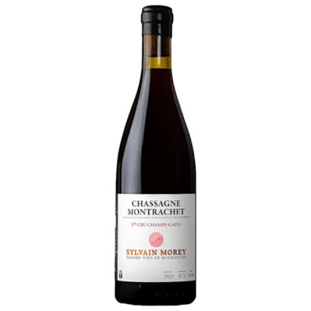 SYLVAIN MOREY CHASSAGNE MONTRACHET Rouge 1er CRU CHAMPS GAINS 2023 75 cl