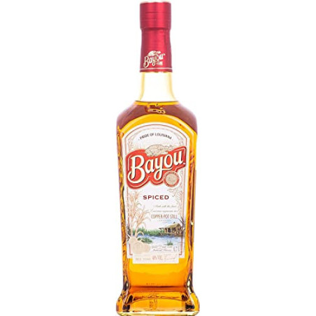 BAYOU SPICED RUM Louisiana Spiced Rum 40° 70 cl