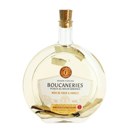 Arranged rum Coconut Pineapple les Boucaneries Fisselier 50cl