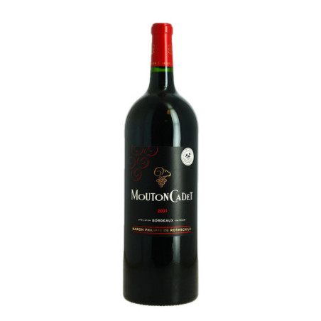 Mouton Cadet Red Bordeaux Wine in Magnum Mouton Cadet Red Bordeaux Wine in Magnum