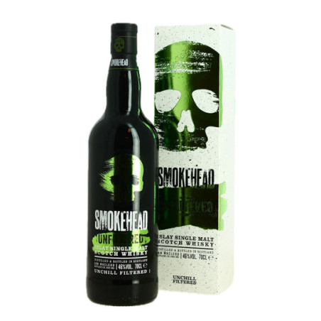SMOKEHEAD UNFILTERED Islay Single malt Scotch Whiskey 70 cl SMOKEHEAD UNFILTERED Islay Single malt Scotch Whiskey 70 cl