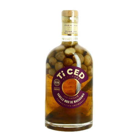 Rum Punch Vanilla Macadamia nuts by Ced 70cl Rum Punch Vanilla Macadamia nuts by Ced 70cl