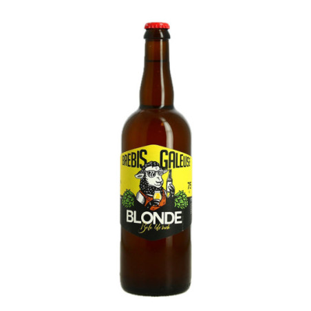 Brebis Galeuse Blonde Craft beer from the BrewBaix Brewery Brebis Galeuse Blonde Craft beer from the BrewBaix Brewery