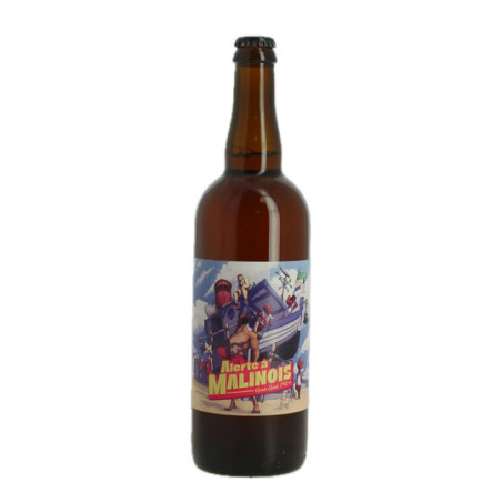 ALERTE à MALINOIS 75 cl IPA BEER by CHROMATIQUE Brewery Opale Coast 75 cl