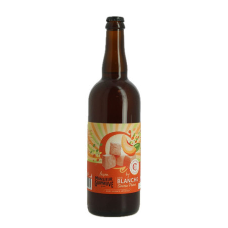 Clairmarais Abbey Beer Style Marshmallow Peach White Beer 75 cl Clairmarais Abbey Beer Style Marshmallow Peach White Beer 75 cl